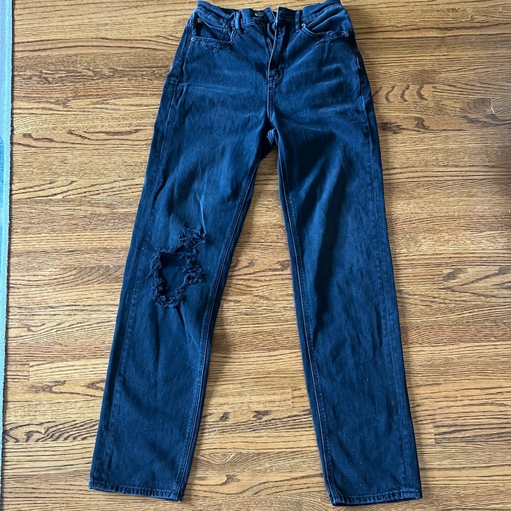 American Eagle women’s size 2 black jeans extra long